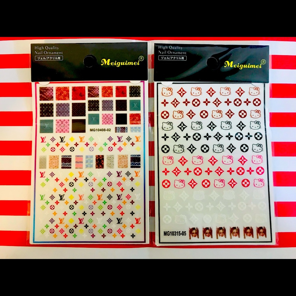 Designer Nail stickers